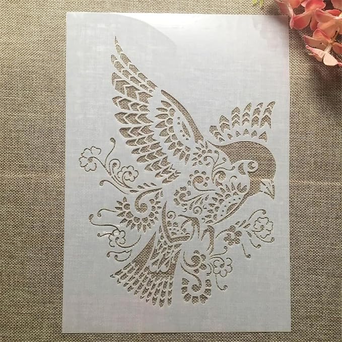 TIAMECH A4 Reusable Sparrow Stencil - Image 3