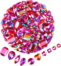 1200 Pcs AB Rhinestones for Bedazzling, Rainbow Effect Craft Gems for Crafting by Unknown