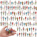 Namalu 140 Pcs 1: 25 Scale Miniature People Figurines Tiny Painted Model Train by Namalu