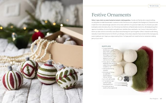 Needle Felting Through the Seasons: 12 Beginner Projects - Image 13