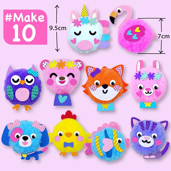 EZCRA Pom Pom Craft Kit - Image 2