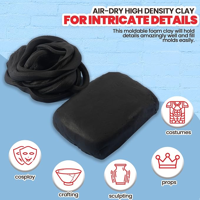 3.3 lbs Moldable Cosplay Foam Clay - Image 5