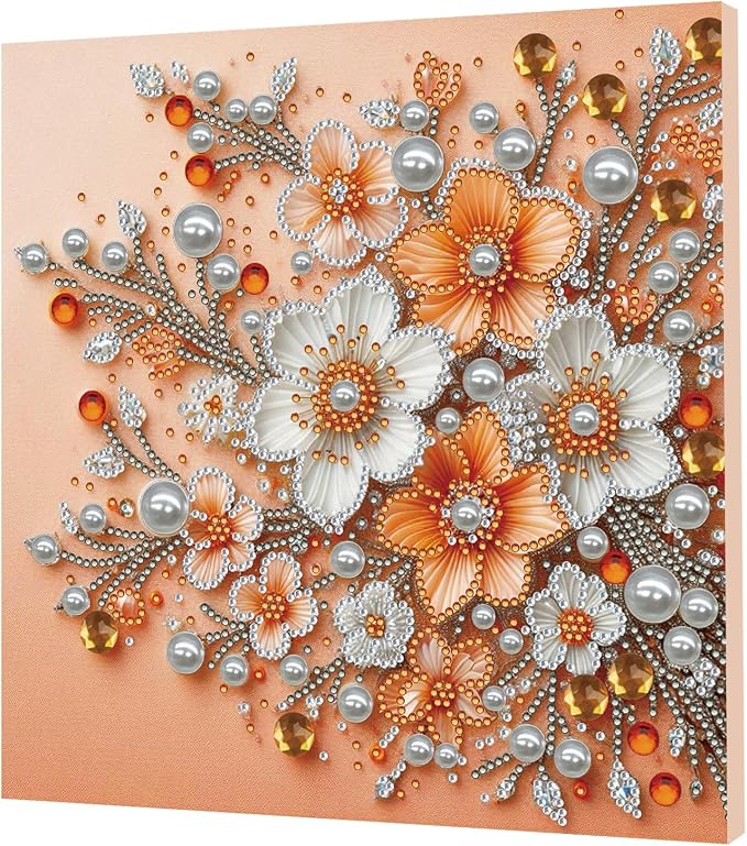 POETRYDRAW 3D Pearl Diamond Art Painting Kit - Image 9