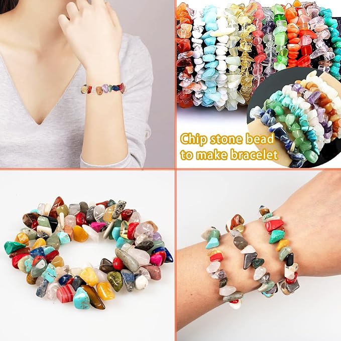 Big Natural Chip Stones for Bracelet - Image 5