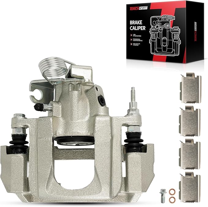 Torchbeam Rear Brake Caliper Left for Ford 2011-2014 Edge, Lincoln 2011-2015 MKX, Rear Left Caliper Replace # 18B5299