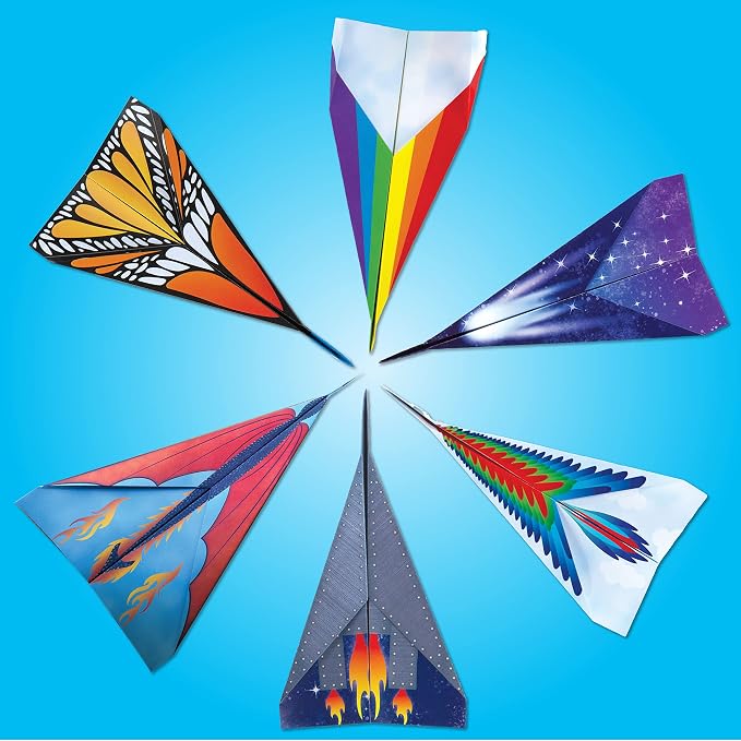 Creativity for Kids Stunt Squadron Fold & Launch Paper Airplanes: Create 80 - Image 10