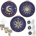 Louise Maelys 3 Set Tarot Embroidery Kits by LouiseMaelys