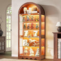 6-Tier Arched Glass Display Cabinet by CraftYourIdealHomeLife