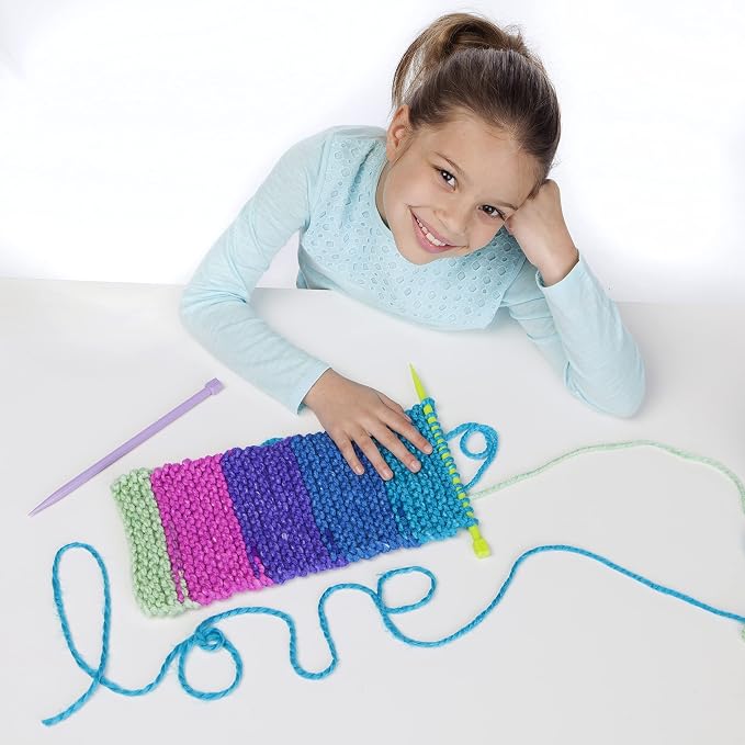 Creativity for Kids Learn to Knit Pocket Scarf - Image 13