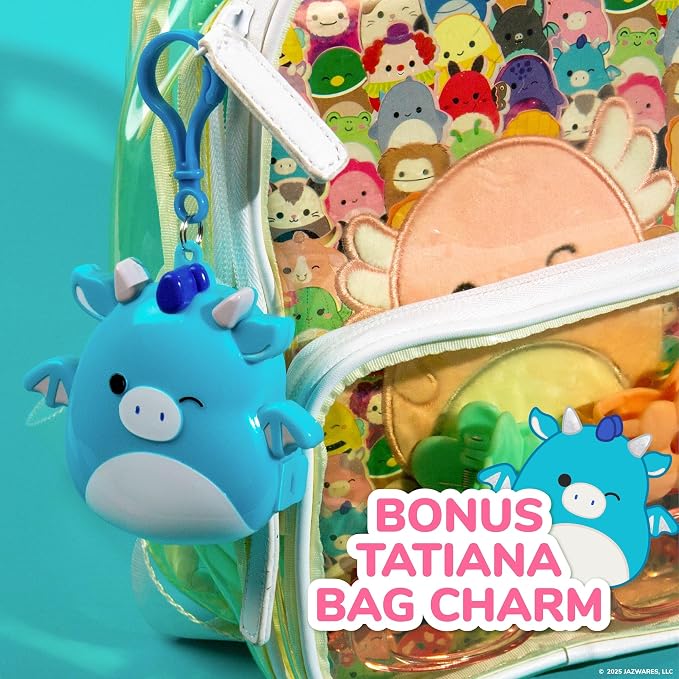 Original Squishmallows Tatiana The Dragon Bracelet Kit, Bracelet Making Kit - Image 2