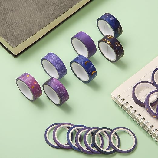 Mr. Pen- Washi Tape Set, 21 Rolls, 5.5 Yards/Roll | Washi Tape - Image 9