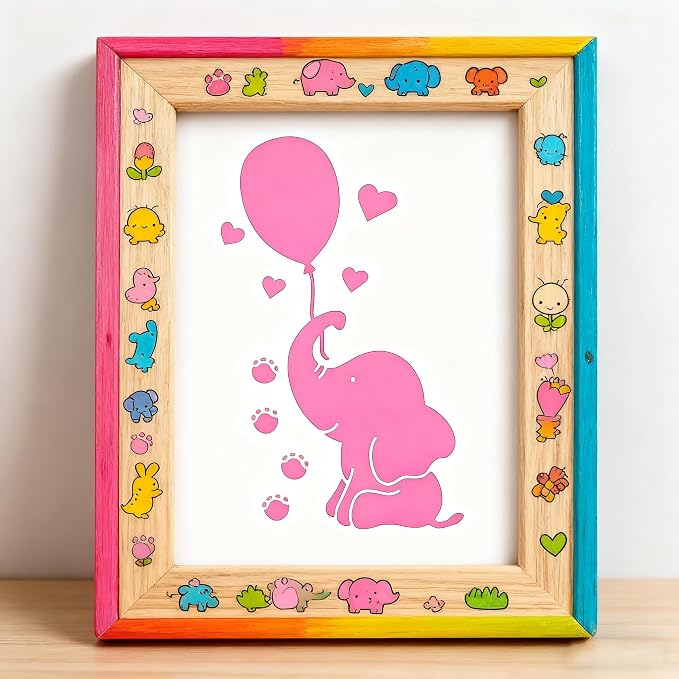 TIAMECH A4 Reusable Elephant Stencil - Image 6