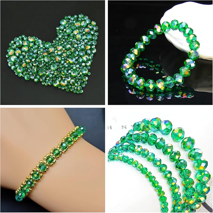 500Pcs 6mm Crystal Glass Beads for Jewelry Making Beads for Bracelets Necklace - Image 5