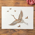TIAMECH A4 Reusable Crane Stencil by TIAMECH