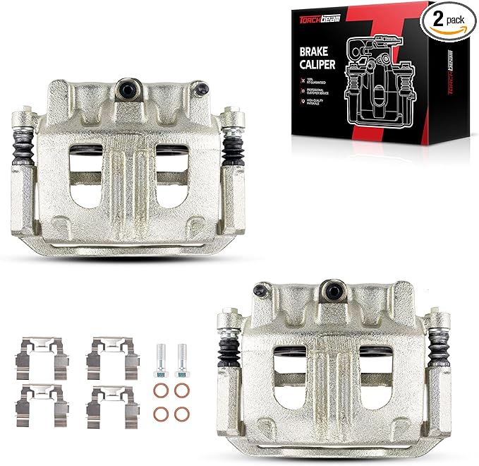 Torchbeam Front Brake Calipers Set for Ford 2003-2011 Ranger, Ford 2002-2005 Explorer, Ford 2001-2002 Explorer Sport Trac, Front Left and Front Right Calipers Replace # 18B4758+18B4759