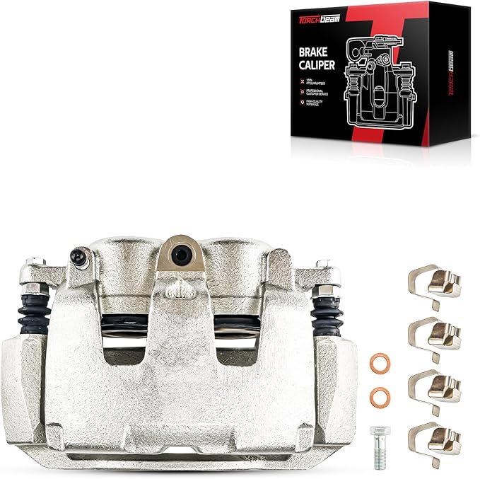 Torchbeam Front Brake Caliper for Ram 2011-2018 1500, Ram 2019-2023 1500 Classic, Dodge 2009-2010 Ram 1500, Chrysler 2007-2009 Aspen, Front Left or Front Right Caliper Replace # 18B5055