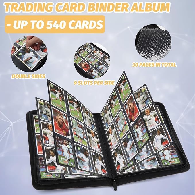 Trading Card Binder, Card Collection Binder - Image 6