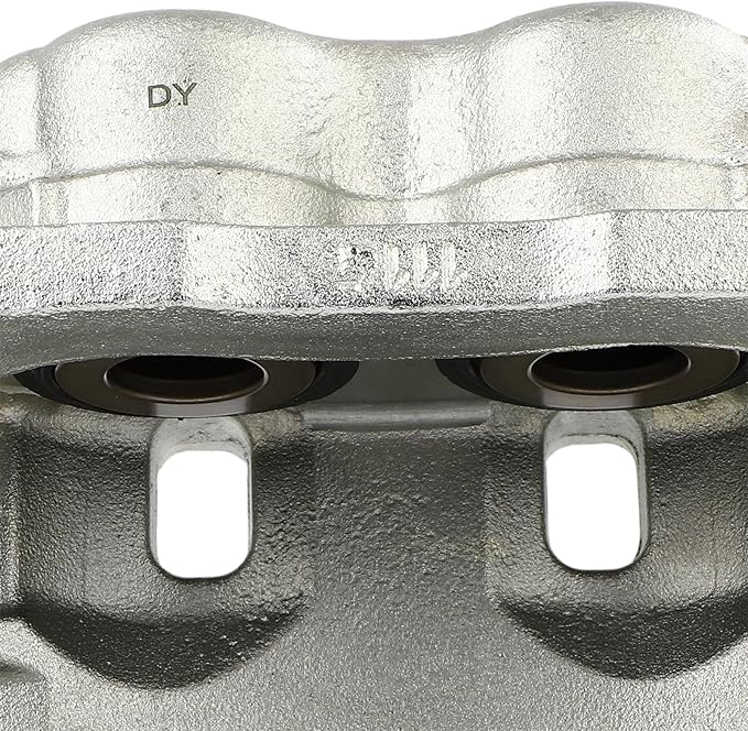 SCITOO 18B4749 18B4748 Rear Left & Right Disc Brake Calipers w/Bracket Fit For Ford For E-150 2007,For Ford For E-350 Club Wagon 2002-2005,For Ford For E-350 Super Duty 1999-2007, Double Pistons