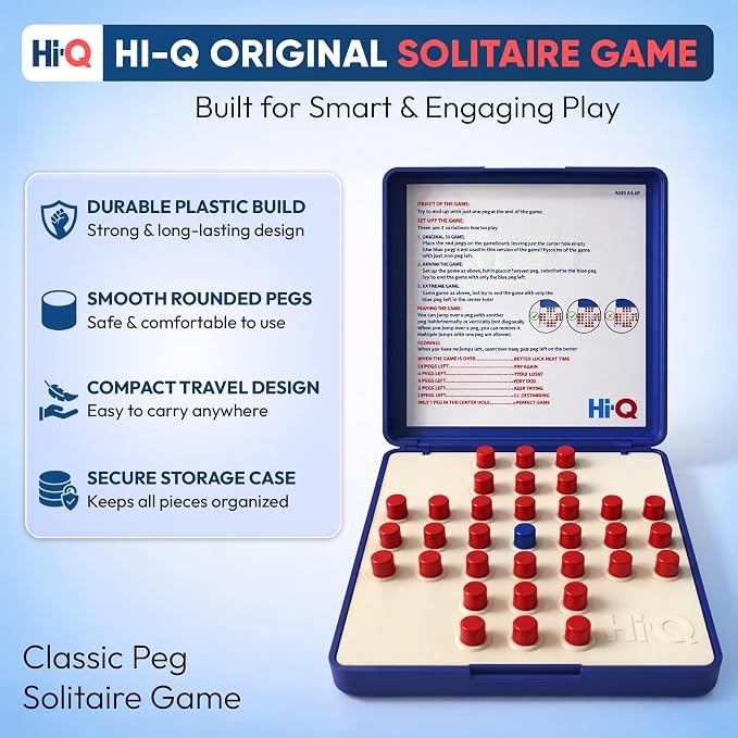 Original HI-Q Solitaire Game - Image 8