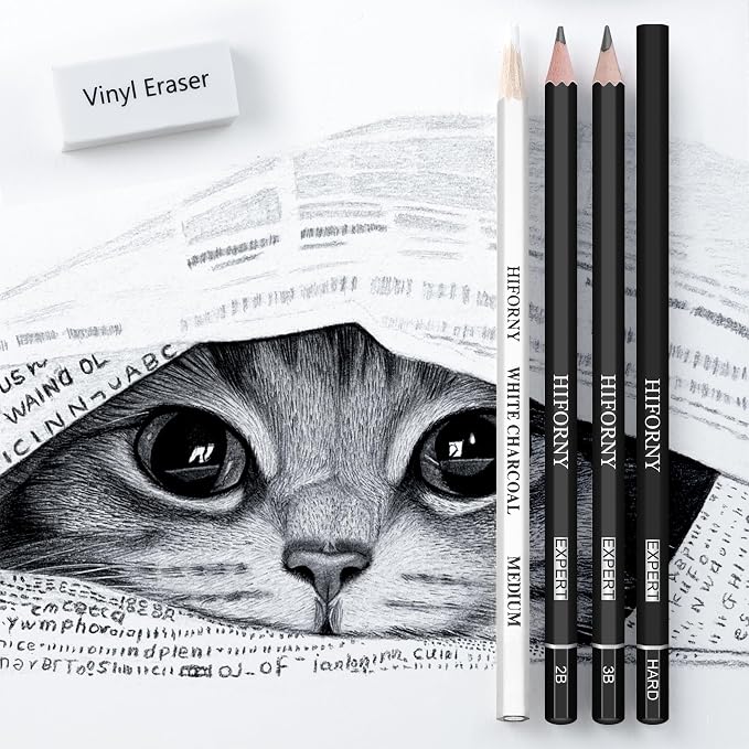 HIFORNY 42 PCS Drawing Set, Sketching Kit - Image 6