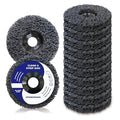 10 PCS - Paint Stripping Wheel Disc Abrasive, Remove Paint Coating Rust Welds Oxidation - Efficient Strip Disc for Metal Surface Preparation & Angle Grinding - (4-1/2" x 7/8")