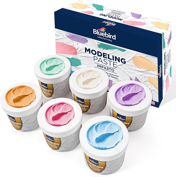 Bluebird Colored Modeling Paste by BluebirdArts