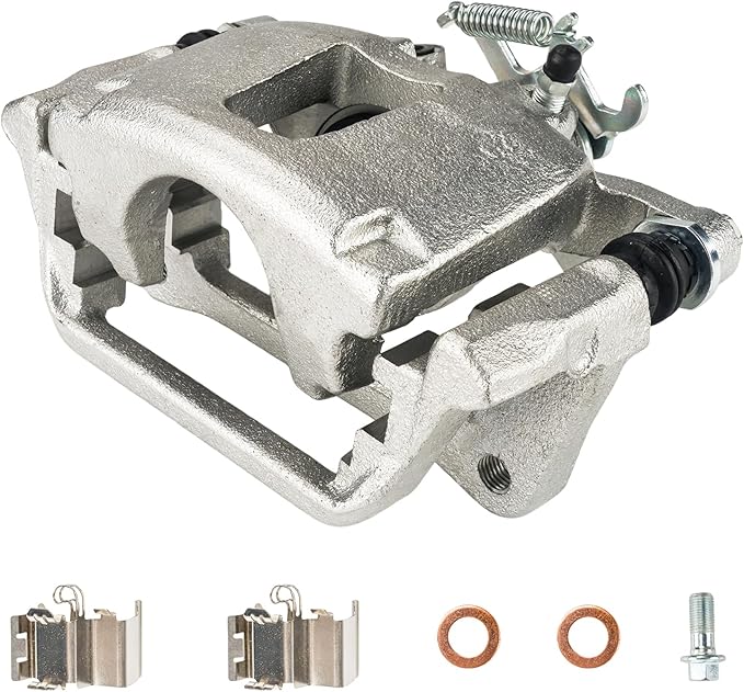 Torchbeam Rear Right Passenger Side Brake Caliper For Dodge Chrysler Volkswagen Ram for 2012-2020 Grand Caravan, 2012-2016 Town & Country, 2013-2015 C/V, Routan, Disc Brake Caliper Replace # 18B5398