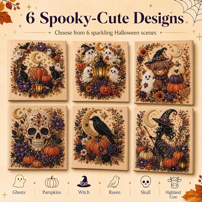 Halloween Diamond Pearl Art Kits - Image 2