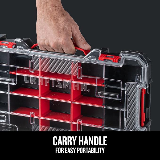 CRAFTSMAN VERSASTACK Storage Organizer, Small Parts Organizer, 20-Compartments - Image 8