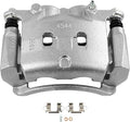 SCITOO 19B7146 Front Left Disc Brake Caliper w/Bracket Fit For INFINITI For Q50 2014-2018,For Nissan For Rogue 2014-2018,For Nissan For X-Trail 2014-2015, Double Pistons