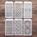DIY Decorative Stencil Template by SLGIFT