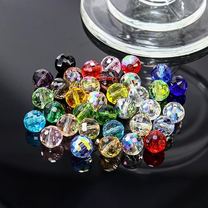 Dowarm 10MM Round Crystal Beads - Image 5