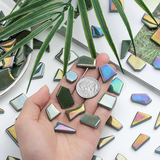 Youway Style Iridescent Glass Mosaic Tiles - Image 7