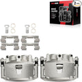 Torchbeam Front Brake Calipers Set for Jeep Grand Cherokee 2005-2010, Jeep Commander 2006-2010, Front Left and Front Right Calipers Replace # 18B4990+18B4991