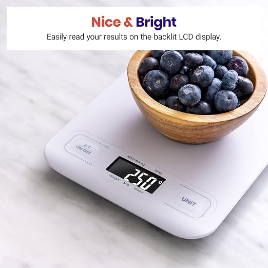 Etekcity Food Kitchen Scale, Digital Grams and Ounces - Image 5