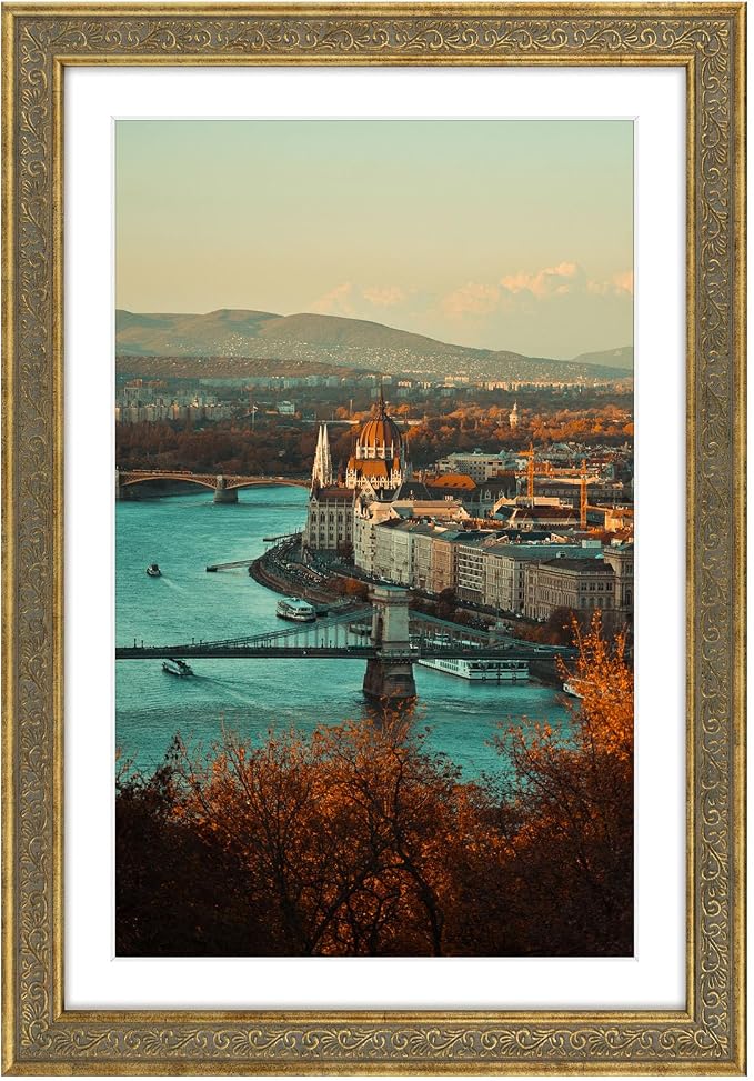 Golden State Art, 13x19 Ornate Finish Photo Frame by GoldenStateArt