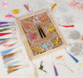 50 Pcs Bookmark Making Kit Transparent, Book Marks DIY Dried Flower Set by ABSOFINE