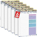 Taja 6 Pack of To Do List Notepad by Taja