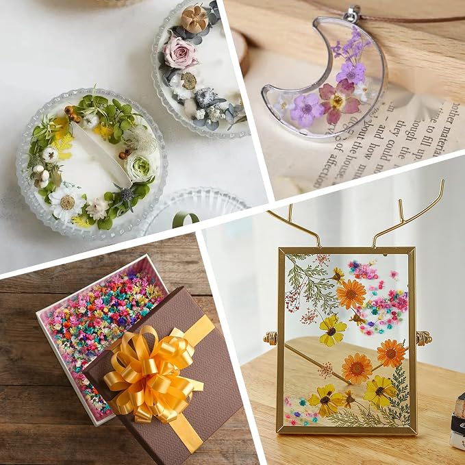 300 Pcs Mini Dried Flowers for Resin, Small Dried Flowers for Crafts Resin Nails - Image 8
