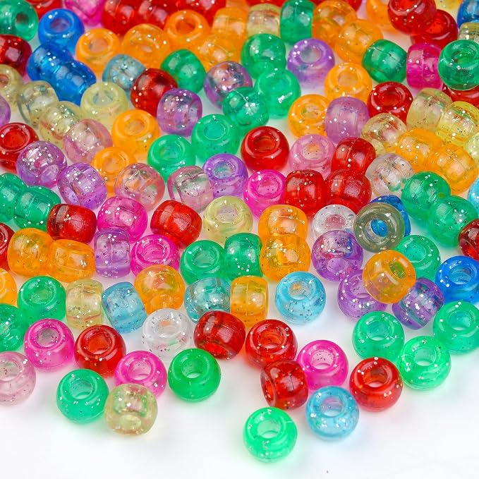 NikkiGuo 1000pcs Pony Beads, Kandi Beads - Image 3