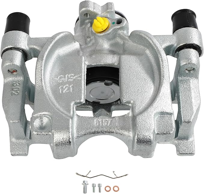 SCITOO 18B5477 Rear Left Disc Brake Caliper Assembly w/Bracket For Ford For Fusion/For Police Responder Hybrid/For SSV Plug-In Hybrid,For Lincoln For Continental/For MKZ