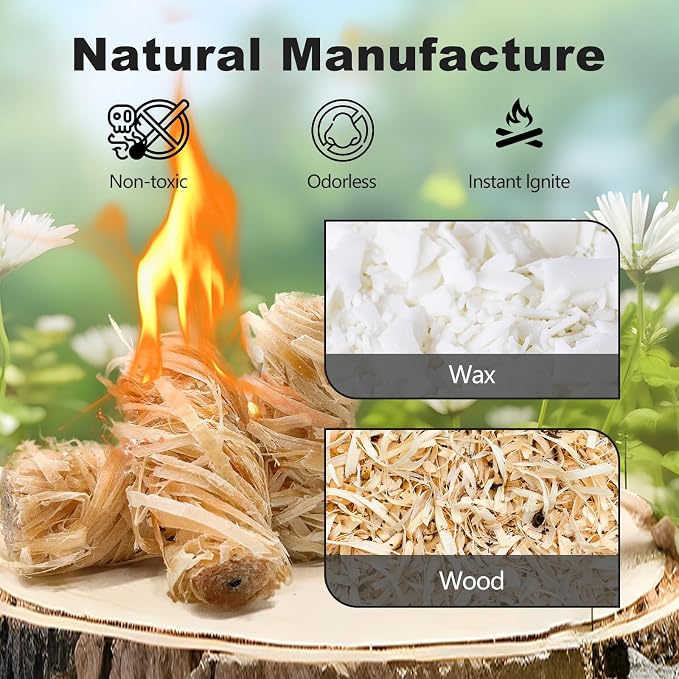 110 Pcs Fire Starter, Fire Starters - Image 4