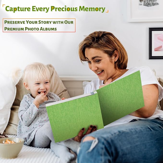 Artfeel Photo Album Self Adhesive Scrapbook, 120 Pages Large Photo Book - Image 6
