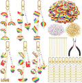 CraftyDream 558 Pcs Pride Charms by CraftyDream