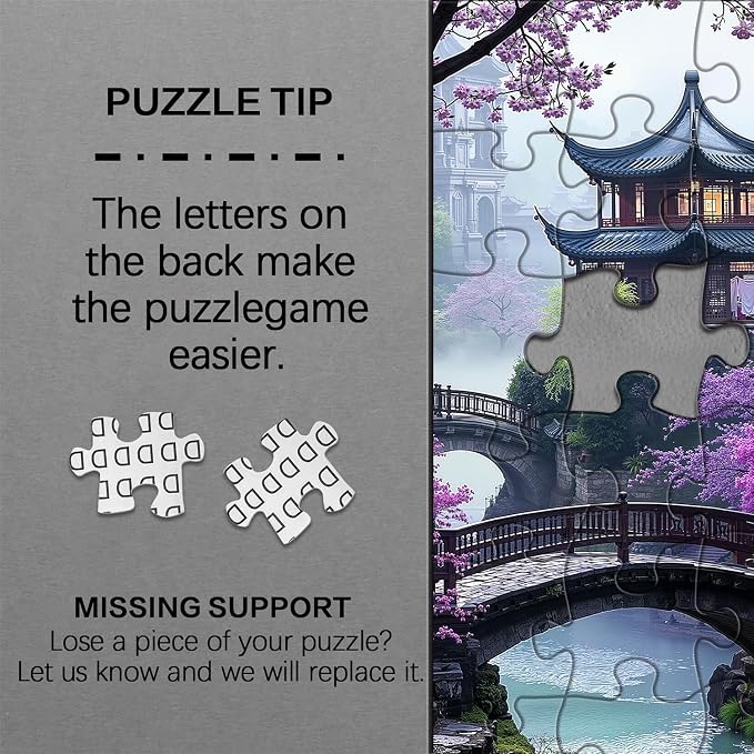 PICKFORU Plum Blossom Dreamscape Puzzles - Image 4