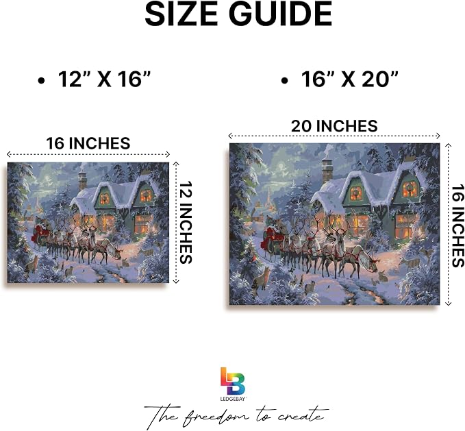 Ledgebay DIY Paint by Numbers Kit - Image 5