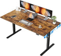 Agilestic Electric Standing Desk, 63 x 28 Inches Height Adjustable Desk by Agilestic