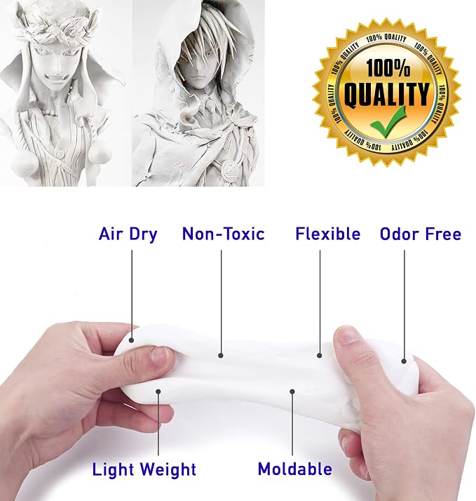 Moldable Cosplay Foam Clay – High Density and Hiqh Quality - Image 4