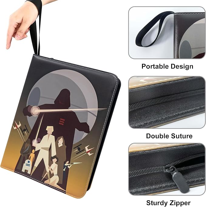 Card Binder for Star Wars Trading Cards, 9 Pocket - Image 4