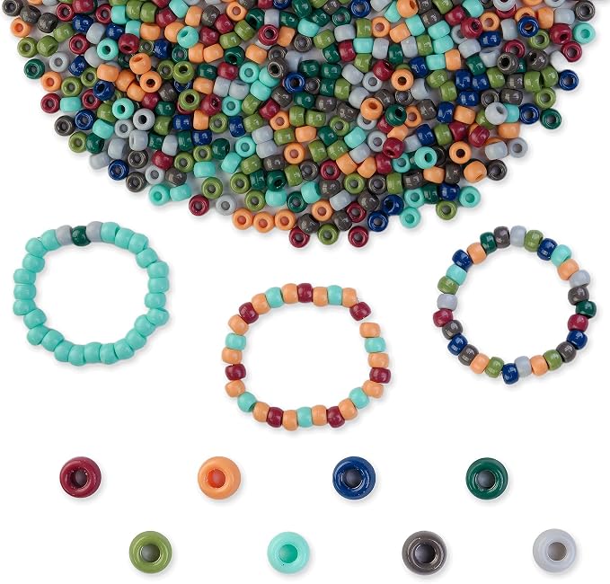 1000pcs Pony Beads, Kandi Beads - Image 2